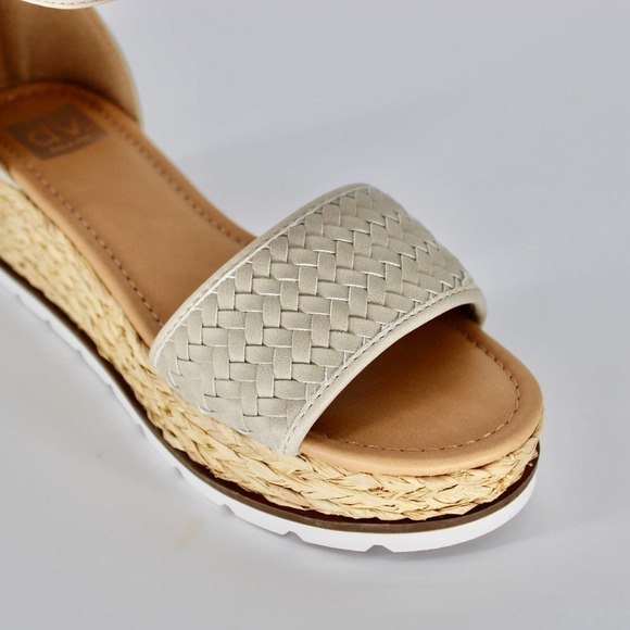 Dv Dolce Vita Barkly Espadrille Sandal in Stone Women’s Size 8 NEW - Picture 5 of 8
